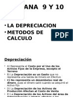 Depreciacion y Metodos de Calculo