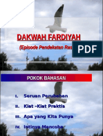 Fiqh Da'Wah - Dakwah Fardiyah