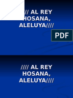 Al Rey Hosana, Aleluya