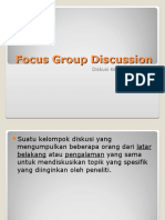 Focus Group Discussion Presentation