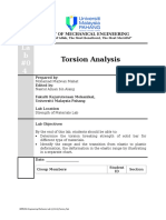 3 Torsion Analysis