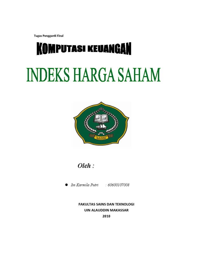 INDEKS HARGA SAHAM