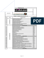 Drawing List Unit 08