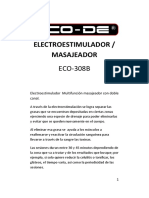 Eco-308 Electroestimulador Manual