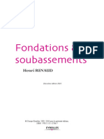 Fondations & soubassements Henri RENAUD