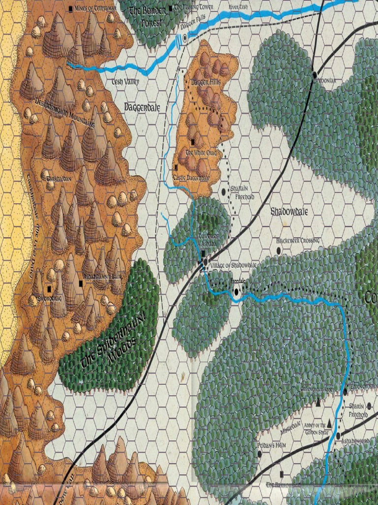 Dalelands Hex Map