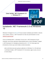 Instalando .NET Framework 3.5 No Windows 10[1]