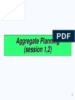 (Aggregate Planning) PDF