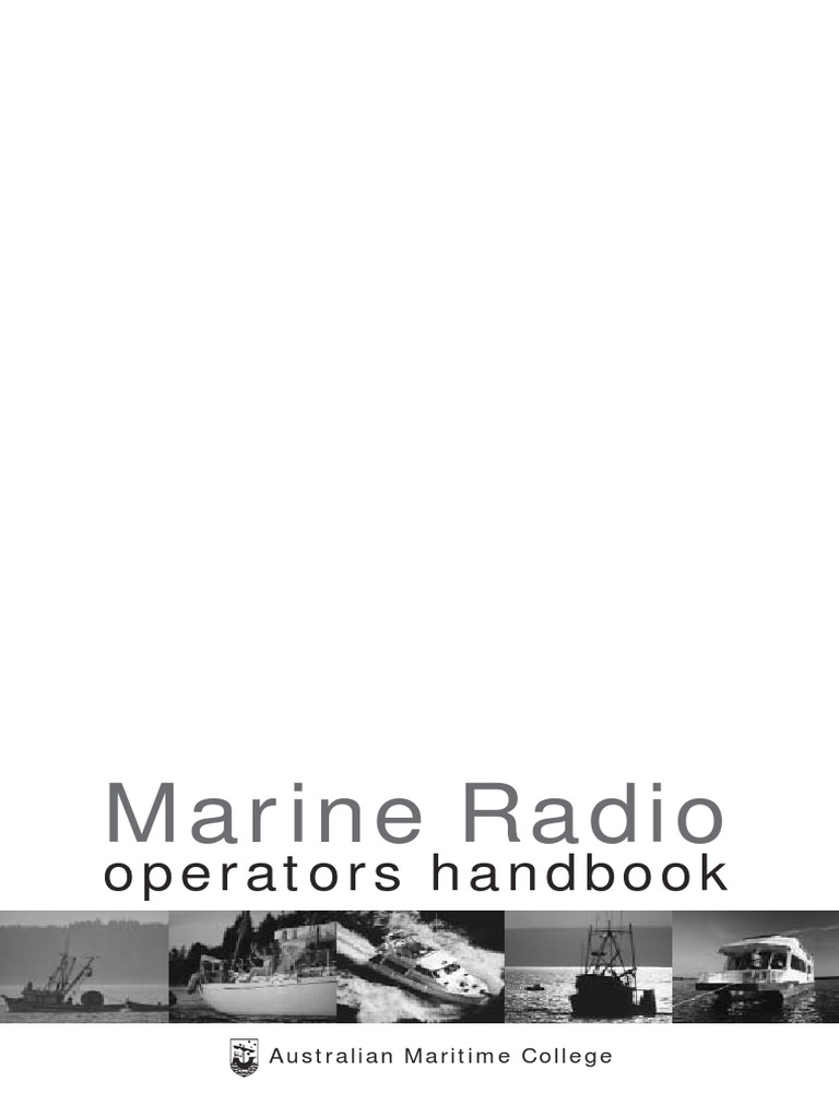 Marine Radio Operators Handbook High Frequency Radio