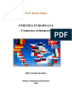 Uniunea Europeana -Cooperare Și Integrare