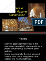 Lecture 4 Brick Masonry Construction(2)
