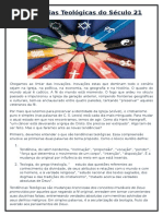 Tendências Teológicas Do Século 21