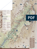 Mapa Valle Jerte Cerezo Flor PDF