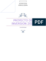 Confortspot Proyecto de Inversion 