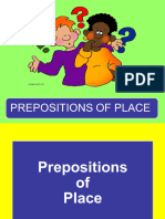 Place Prepositions Flashcards
