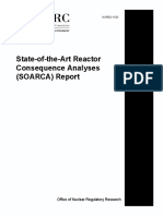 State-of-the-Art Reactor Consequence Analyses (SOARCA) Report