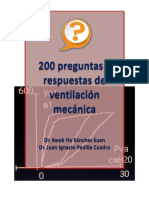 200 Preguntas y Respuestas Sobre Ventilación Mecánica