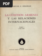 Pacual C Ohanian - La Cuestión Armenia y Las Relaciones Internacionales 1 (1839-1896)