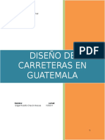 Diseño de Carreteras en Guatemala