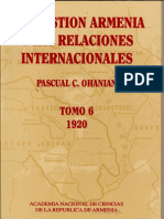 Pacual C Ohanian - La Cuestión Armenia y Las Relaciones Internacionales 6 (1920)