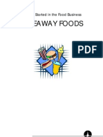 Takeaway Foods: Getting Started in The Food Business