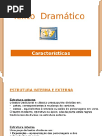 Tex to Dramtic o Caracter Sticas