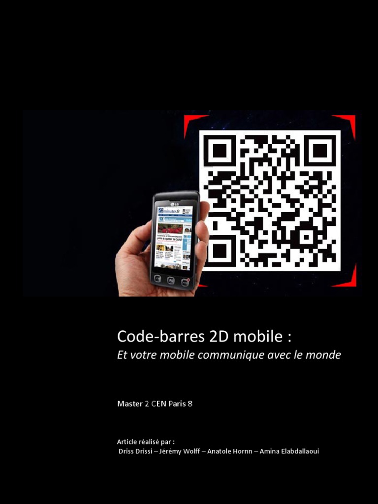 Révolution Mobile : Codes-Barres 2D | PDF | Code-barres | Code QR