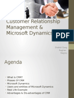 Customer Relationship Management & Microsoft Dynamics