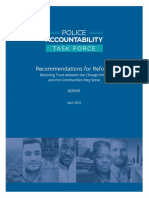 Chicago Police Accountability Task Force Recommendations