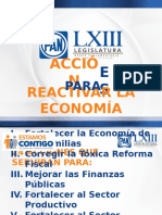 Acciones para Reactivar La Economia