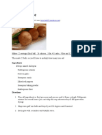 Falafel Recipe