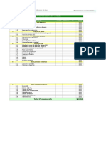 Presupuesto Obra Vivienda Plantilla Excel