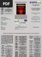 Folder Encerramento Do Curso