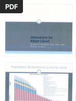 Alternatives for Rikers Island