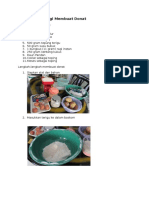 Praktikum Biologi Membuat Donat