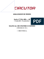 Circutor CVM-BD-H Serie User Manual