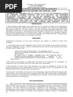 Committee Report 1439 Tax Cawayan