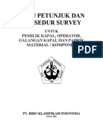 Buku Petunjuk Dan Prosedur Survey