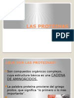 Las Proteinas