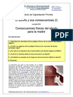 204 - Consecuencias Físicas Del Aborto para La Madre PDF