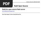 Download red5 open source by Sunil Gupta SN3084888 doc pdf