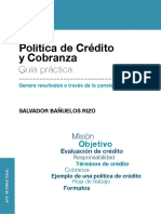 Politica de Credito y Cobranza eBook