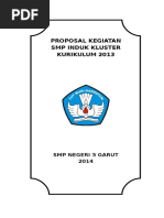 Proposal Implementasi Kurikulum K 13 Berdasarkan Kluster.