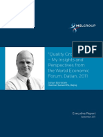 Quality Growth-my Insights and Perspectives From the World Economic Forum, Dalian, 2011_cn