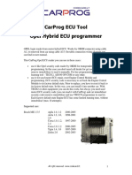 239980100 CARPROG Opel ECU Programmer User Manual