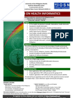 Seminar On Health Informatics