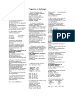 Morfología: Preguntas sobre estructura y formación de palabras