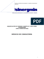 MC 441 2008 Osinergmin Bases