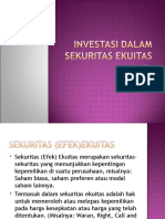 Investasi Dalam Sekuritas Ekuitas