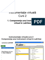 Curs2 - Instrumentaţie Virtuală